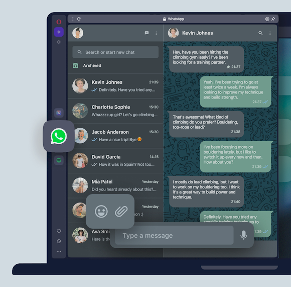 Using a virtual number to protect privacy on WhatsApp